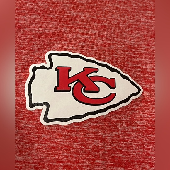 NIKE DRI-FIT NFL KC Chiefs Womens M 1/4 Zip Pullover Shirt Top Kansas City - Picture 2 of 10
